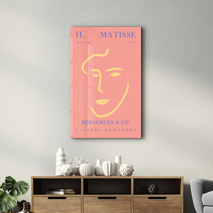 Wallity Pintura Decorativa de Vidrio Templado Multicolor 46 x 72 cm